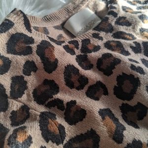 Leopard Print Sweater